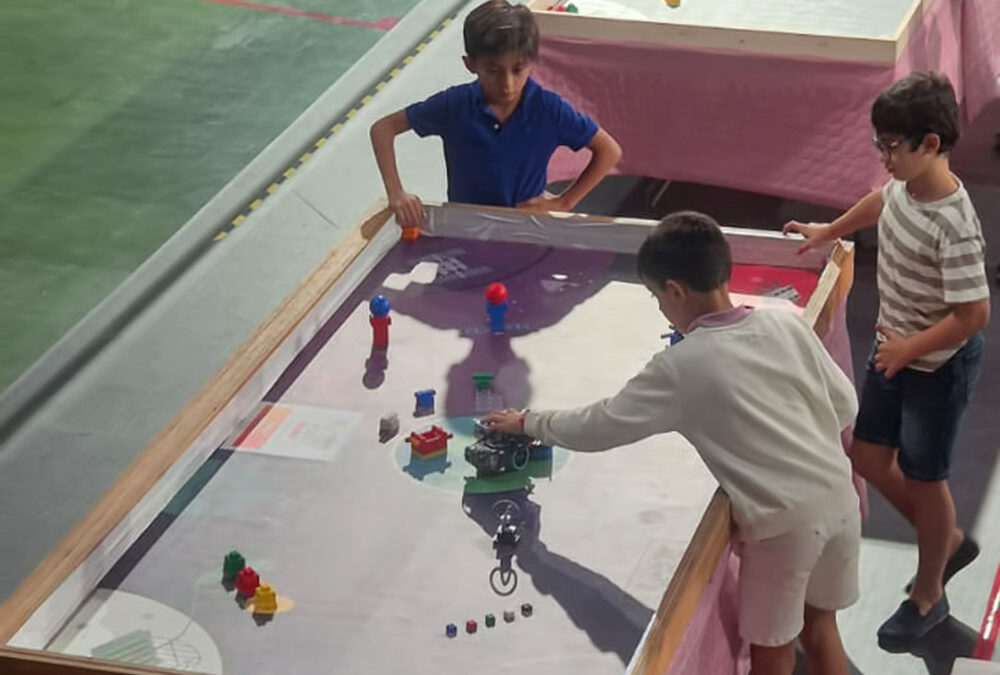 Tres alumnos de 5º de Primaria finalistas en la Final Nacional de Wroboto