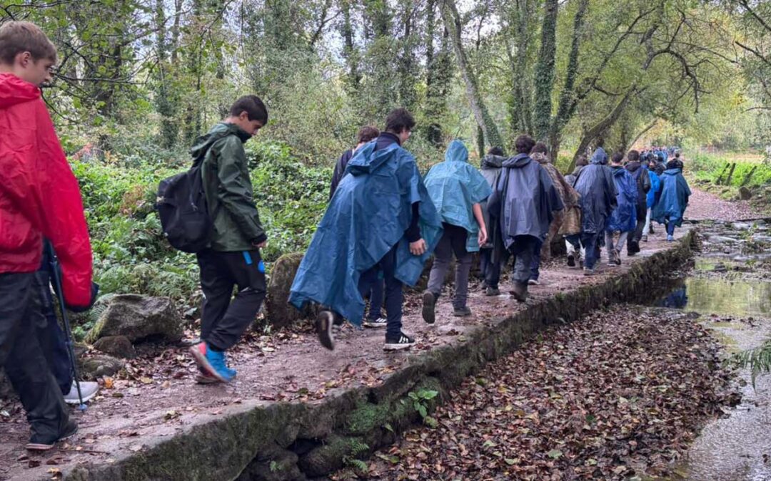 Comienza el Camino de Santiago de 4º de ESO y publicamos las fotos (casi) en tiempo real